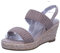 s.Oliver 5-5-28300-28, Sandali con Zeppa Donna, Rosa, 38 EU