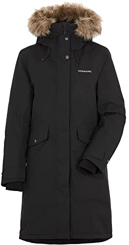 Didriksons Erika 3 Womens Parka Black, 40