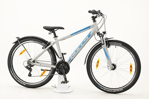 Bulls Wildtail Street 26 Zoll Jugend-MTB 18-Gang Kettenschaltung grau