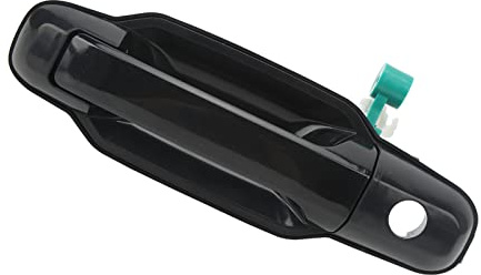 Qcwwy Türgriff, 82650 3E040 für Sorento 2003-2009, Schwarz, Kunststoff, Metall, Links, Outdoor, 1 Stück, Modisch, Stange, Satin, Ziehen (Pull), 10 Jahre Verfügbarkeit, Türgriff