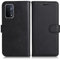 DENDICO Hülle für Oppo A74 5G / Oppo A93 5G / Oppo A54 5G, PU Leder Brieftasche Handyhülle, Flip Tasche TPU Schutzhülle mit Kartenfach für Oppo A74 5G / Oppo A93 5G / Oppo A54 5G, Schwarz