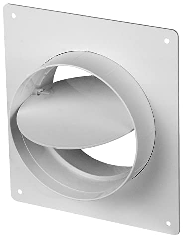 Système de tubes ronds en PVC 150 mm avec clapet anti-retour