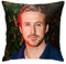 Ryan Gosling Kissenbezüge, Plüsch-Oberfläche, doppelseitig, bedruckt, 45 x 45 cm