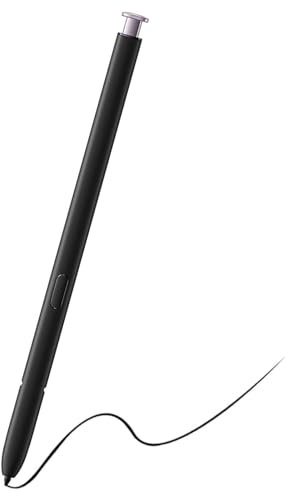 Bluetooth-Eingabestift, Touchscreen-Eingabestift-Ersatzteile 5G, S Pen-Fernbedienung, Hohe Genauigkeit, mit Nachfüllungen (Lila)