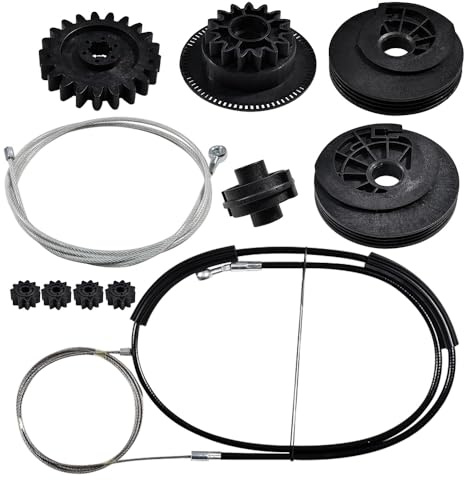 CANJPTON Führungsschiene Elektroschiebetür Reparatursatz Elektrische Schiebetür Rolle Reparatursatz für Mercedes Vito Viano V-Klasse W447 A6398200442
