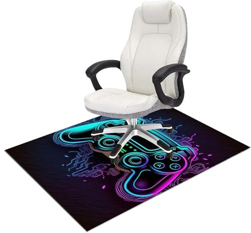 Highly Premium Chair Mat for Carpet, Rectangular Office Gaming Chair Mat, Desk Computer Chair Mat with Rubber Backing(1,90 * 120cm)