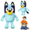 LIVESTN Anime Plüschtiere Flauschiges, ca. 20 cm, Kinderpuppe Plüschpuppe, Plüschtier Kinderspielzeug für Jungen Mädchen Geschenk, Kuscheltier Bluey, Süße Plüschpuppen für Kinder