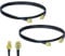 ACONRFTOL 2 piezas Cable SMA Macho a Hembra 1M Cable Coaxial RG174 Cable SMA Macho a SMA Hembra 50 ohm Cable de Extensión SMA Cable de Antena WiFi SMA para Router 4G LTE Módem Receptor Dongle SDR