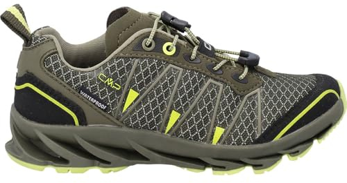 CMP Kids Altak Trail Shoes Wp 2.0 Hiking, Olive-Acido, 38.5 EU, Olive Acido, 5.5 UK