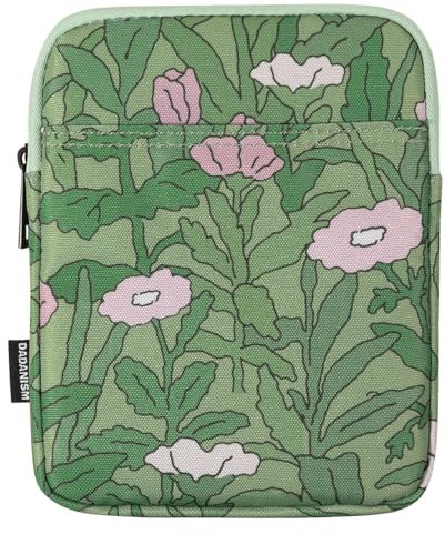 Dadanism 6-7 Inch Universal Padded Sleeve for 7 Colorsoft Signature Edition eReader 2024 and 6 eReader Book, Protective Sleeve Pouch Bag Carrying Case for Kobo E-Reader, Papaver Rhoeas