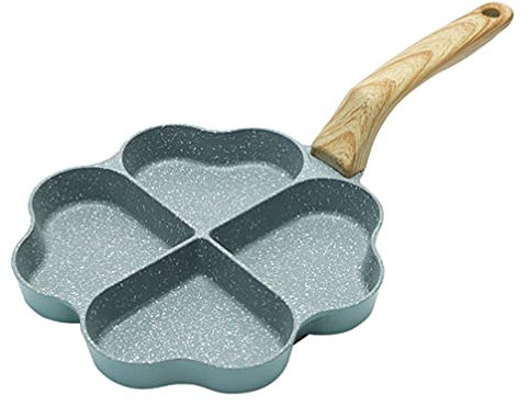 Prettiee Ceramic pan egg frying pan pancake pan heart shaped fried poached eggs hamburger steak pan
