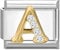 papasgix Italian Charm Bracelet Charms Module Buchstaben A-Z für 9mm Charm Bracelets DIY Italian Style Charms für Damen Italienisches Charm Armband Zubehör Geschenk Silber A