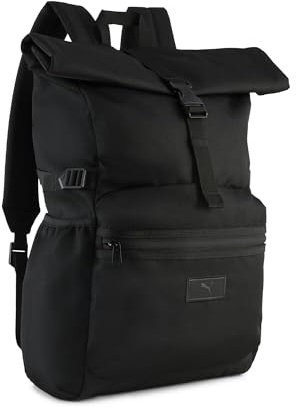 PUMA Jugendliche Und Erwachsene Essentials 20 l Rolltop-Rucksack OneSize, Black