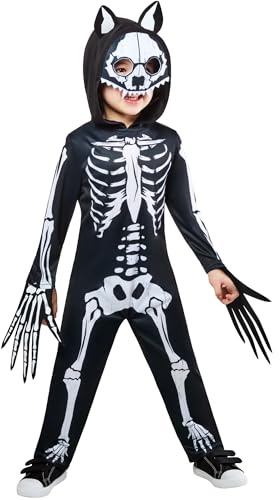 Rubies Official Werewolf Skeleton Childs costume, Kids Fancy Dress