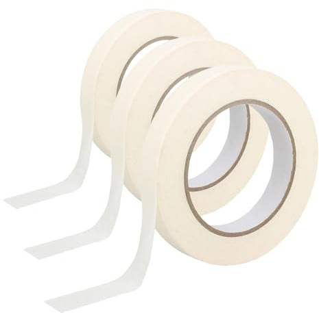 ProDec Ruban de masquage 19 mm x 50 m multi-surfaces pour peindre des lignes nettes, ruban adhésif de 19 mm de largeur, ruban de peintre (Lot de 3)