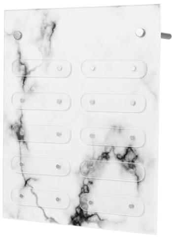 POPETPOP Magnetic Nail Art Board Manicure Showing Board for False Nails Home or Store Use with Bracket