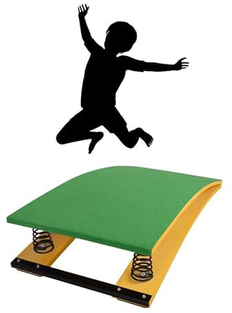 Kinder Gymnastik Springboard Booster, Spring Pedal Vault für Training und Salto-Praxis in Schulen und Familien
