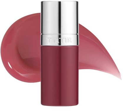 TIRTIR Glow Pop Tinted Lip Oil #8 Hush Plum | Korean makeup, Weightless Glossy Lip Tint Stain, Hydrating&Long Lasting, 74% Moisturizing Oil base Lip skincare, Nourishing Essence Lip Care, 0.15 Oz