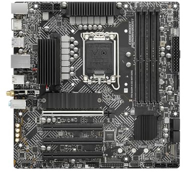 Scheda madre del computer adatta per MSI PRO B660M-A CEC WIFI DDR4 scheda madre Presa elettrica 1700 Supporta i9-14900Ki7-13700F i5-12400F Processore Intel B660 PCIe 3.0 DDR4 Micro-ATX