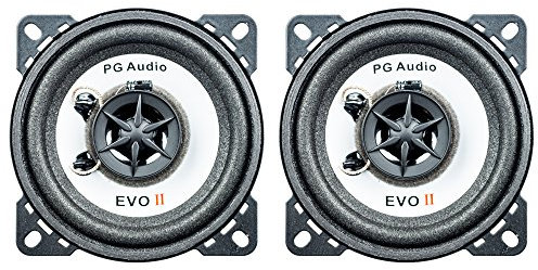PG Audio EVO II 10.2, 10 cm 2 Wege Coax Auto Lautsprecher Armaturenbrett