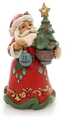 Heartwood Creek 15th Anniversary Commemorative Santa (Hanging Ornament)