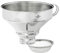 Küchenprofi Trichter mit Sieb ER18/10, 5 inches, Silber