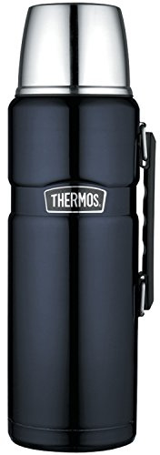 Thermos Stainless King 2-Litre/2010ml Beverage Bottle, Midnight Blue, Midnight Blue
