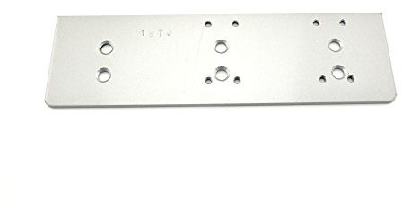 Stanley Commercial Hardware Drop Plate Kit for QDC100 Extra Heavy Duty Door Closer, Painted Aluminum Finish, Push Side, Top Jamb
