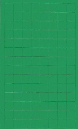 Franken GmbH M867 02 - Magnetsymbol Quadrat groß, 20 x 20 mm, 10 g Tragfähigkeit, grün, 28 Stück