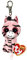 Carletto Ty 36615 Ty 36615-Zoey Clip Zebra mit Glitzeraugen Beanie Boo's, 8.5 cm, pink
