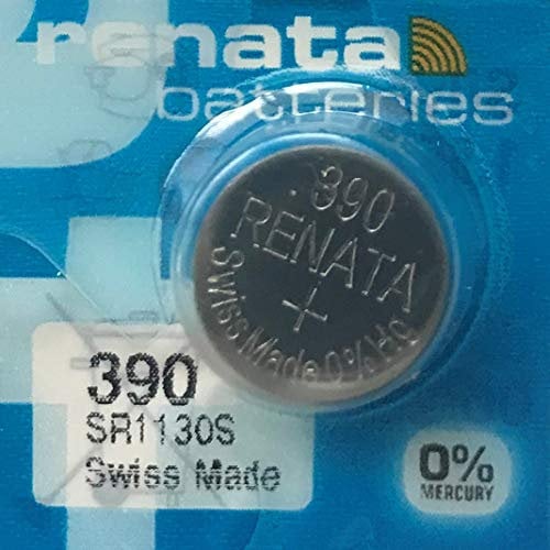3 X Renata Battery 390 SR1130SW SILVER 1.55V SWISS MADE