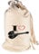 Shirtstown Sac de Marin Musique I Love Mandoline, Naturel