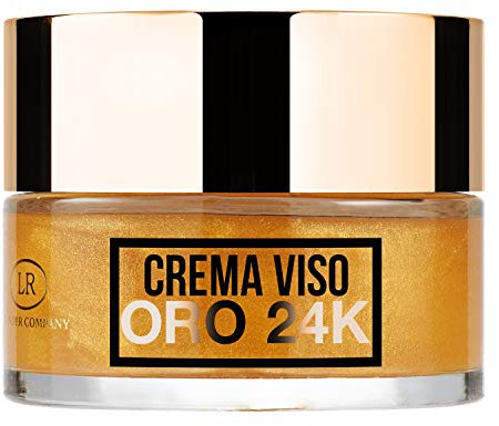 Hollywood Gold, crema viso all'oro 24 carati illuminante, idratante e nutriente (1x50ml) - Wonder Company