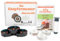 Nourished Essentials fermentieren starter set (3 einmachgläser schraubdeckel, 3 fermentiergewichte, pumpe) weckgläser nicht enthalten. Machen Sie Kimchi, Sauerkraut einfach