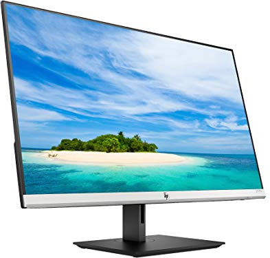HP 27fh - Monitor da 27 Full HD (1920 x 1080, 75Hz, 5ms, IPS LED, 16:9, AMD FreeSync, HDMI, VGA, antiriflesso, Low Blue Light, altezza e inclinazione regolabile) Argento