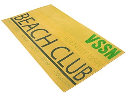 Vossen Strandtuch VSSN Platinum Strandtuch 100 x 180 cm Sun