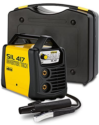 SALDATRICE DECA INVERTER AD ELETTRODO E TIG 170 AMP MOD SIL 417 CON VALIGETTA