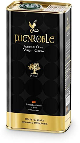 Fuenroble - Huile d'Olive Vierge Extra - Variété Picual - Bidon métal 1l.