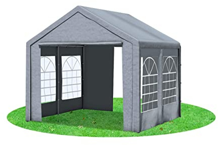 Stabilezelte 3x3m Partyzelt, Classic PRO PE GRAU
