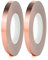 Ziranee Kupferband,2 PCS Schneckenzaun mit Doppelt Leitfähigem Kupferblech für Kunsthandwerksgitarre EMI-Abschirmung Schneckenabweisende Elektrische Reparaturen 1/4 Zoll X 130 FT