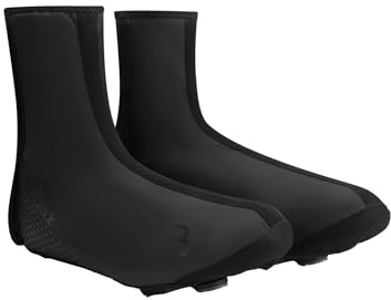 BBB Cycling Fahrrad Überschuhe für Herren und Damen | Windfest Wasserfest Schuhüberzieher für Rennrad und MTB Kalteschutz Thermo Windfest | MultiFlex BWS-27
