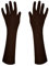 Stretch-Handschuhe, Ärmel, Arme, Abdeckung, Schleier, Hijab, Hejab, islamischer Islam, Abaya, muslimische Hijab, Verlängerung, bescheidener Handschuh, für Damen, Winter, warm, Sonnenschutz, Braun