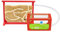 Anthouse - Natürliche Ameisenfarm aus Sand | 3D Rot Medium Set (Sandwich + Futterbox) | Inklusive Ameisenkolonie