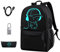 BSTcentelha Mochilas Escolares Mochila Luminosa de Anime Carga USB Puerto Mochila Escolar Mochila con Estuche de Lápiz Luminoso Mochila para niñas niños Adolescentes Mochila (Multicolor)