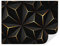 TAPEKO Papier Peint 3D Panoramique Série noire 260x180 cm style 3D Pyramide noire avec or Papier Peint intissé pour Chambre Salon Personnalisé Décoration Murale u72104