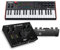 Recording Studio Package - Akai Professional MPK Mini Plus USB MIDI Keyboard Controller and M-Audio AIR 192I4 Audio Interface, with Production Software
