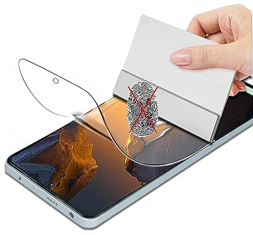 CUFEREDU 2pcs película TPU mate para Xiaomi Poco X5 Pro 5G 6.67 | Anti-huella digital, Anti-reflejo, película de hidrogel, película de gel, protector de pantalla, flexible, transparente