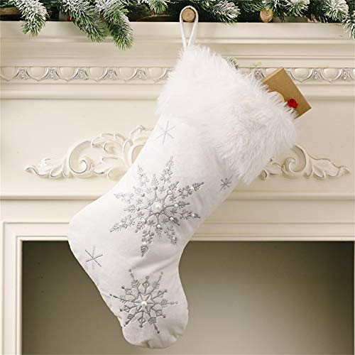 Christmas Stockings Personalized Nikolausstiefel Anhänger Weihnachten Weihnachten Weihnachten mehrere Stile Baumschmuck Strumpf Wohnkultur Wandvase Glas Weihnachtsstrumpf Mit Namen (B, One Size)