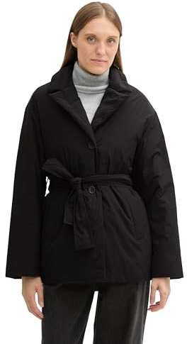 TOM TAILOR Damen 1043846 Mantel mit Gürtel