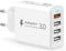USB Ladegerät Mehrfach, USB Schnellladegerät4 Ports 33W Netzteil Schnellladegerät mit Quick Charge 3.0 Ladegerät Adapter Steckdose Ladestecker für iPhone 14 13 12 11 X 8,Samsung S23/S22/S21/20